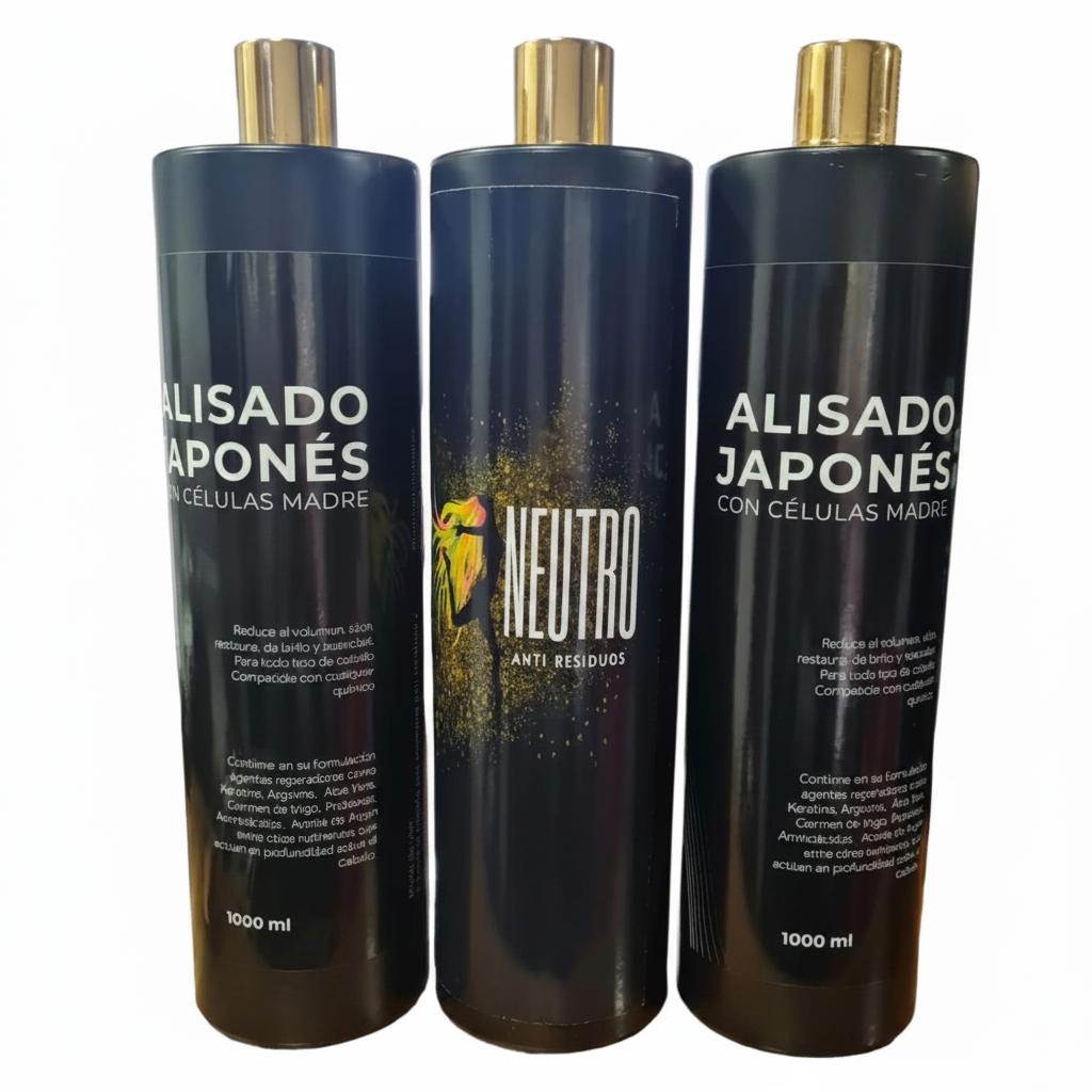 2L Alisado + 1L Neutro fondo blanco