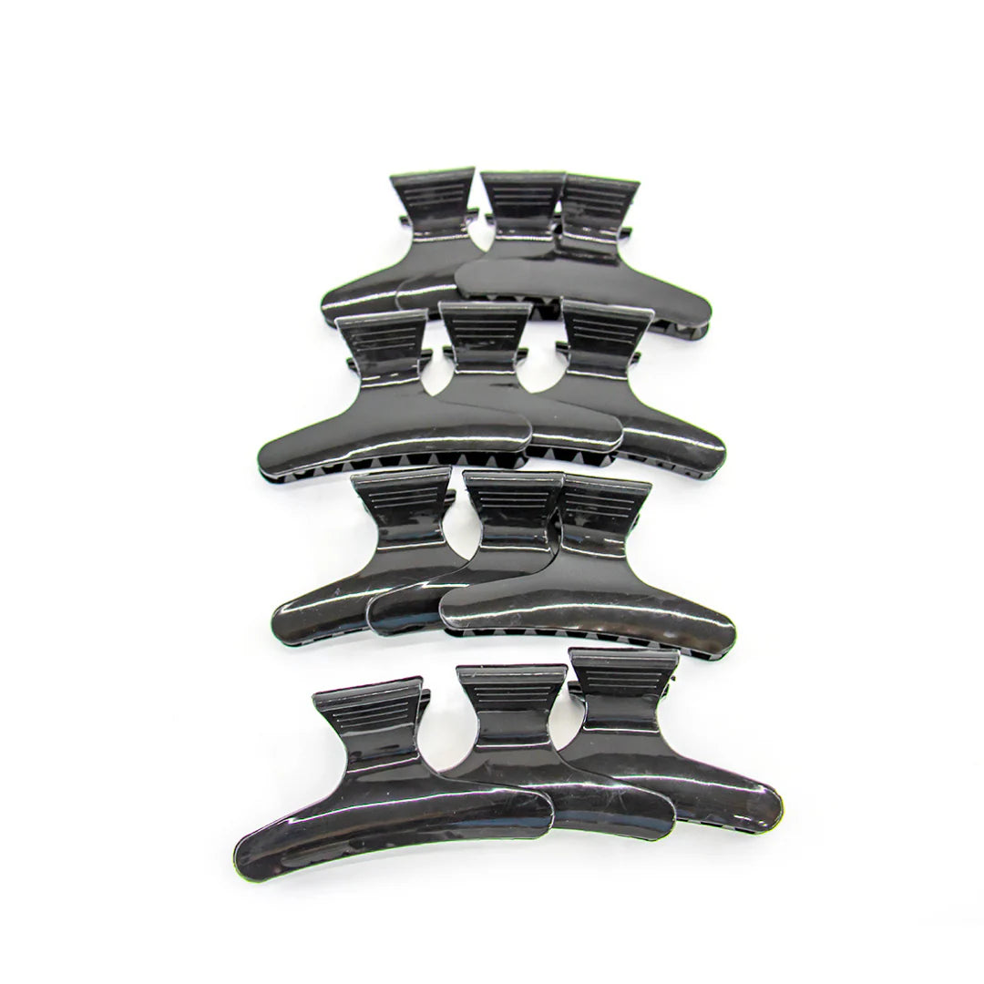 Pinzas Separadoras Negras x 12 Unidades