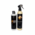 Alisado Oro BX Gold + Shampoo Neutro con fondo blanco