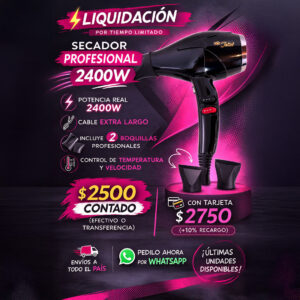 Secador profesional ProgresivoTotal