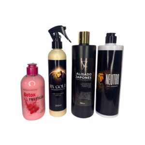 Botox frutilla con Alisado Japonés y Oro + Neutro