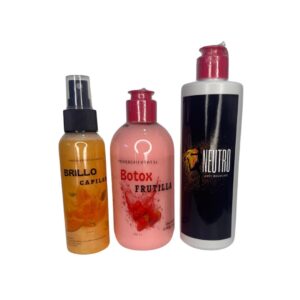 Botox frutilla 250cc con Brillo Capilar y Neutro